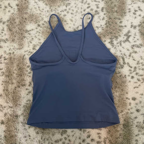 Lululemon Lightweight High-Neck Yoga Tank Top Water Drop - Picture 3 of 5